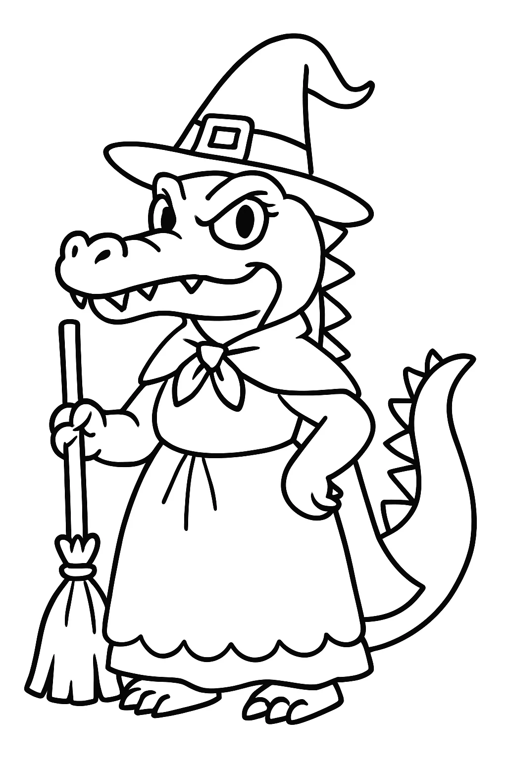 Cuca para Colorir